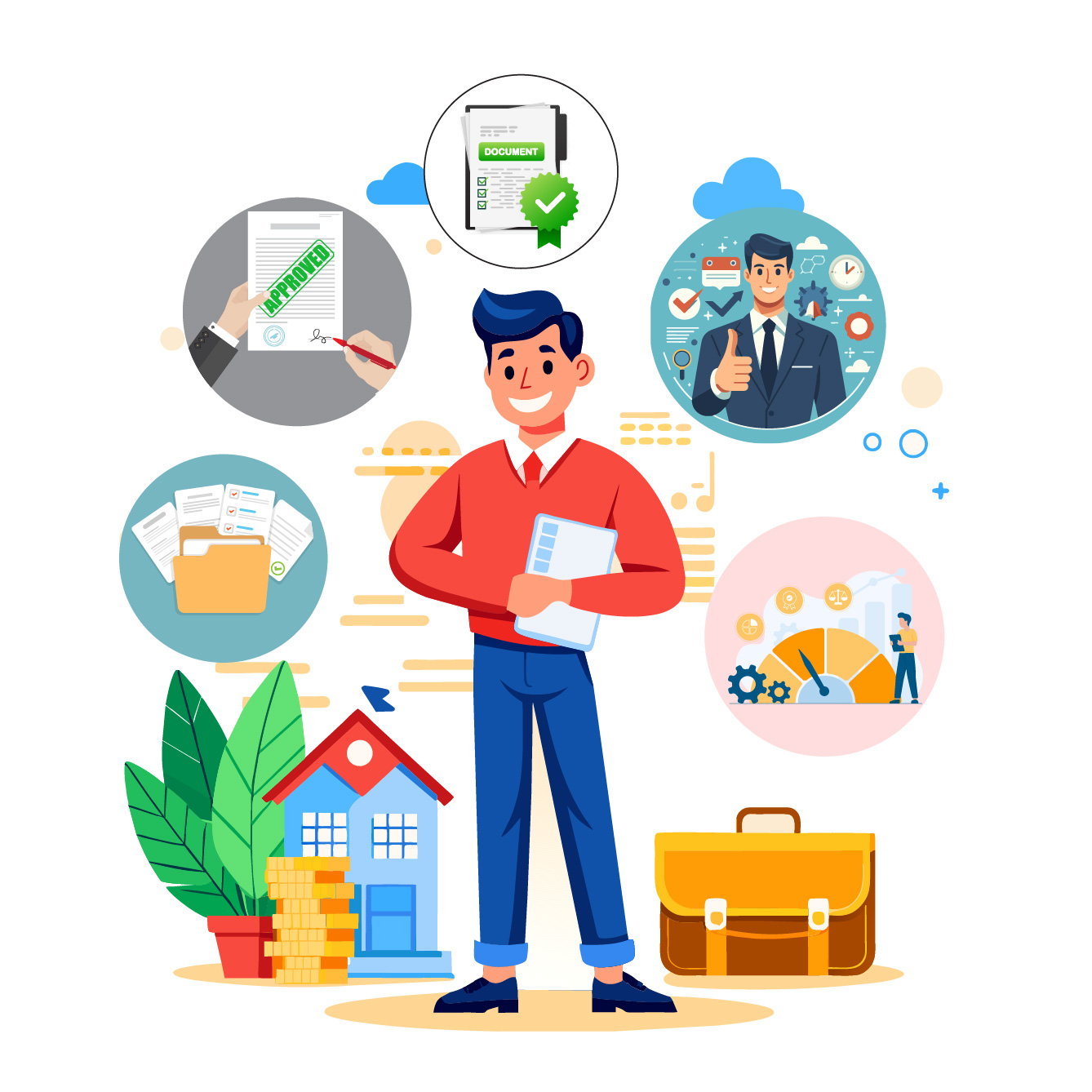 Entrepreneur avoiding MSME loan rejection with complete application